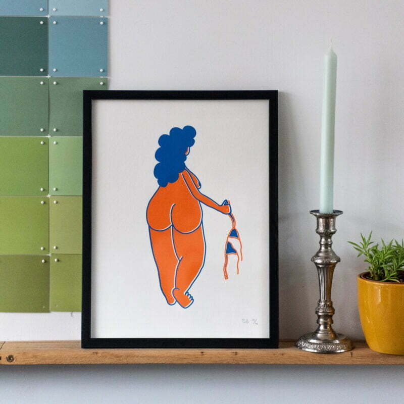 Freedom Babe screenprint