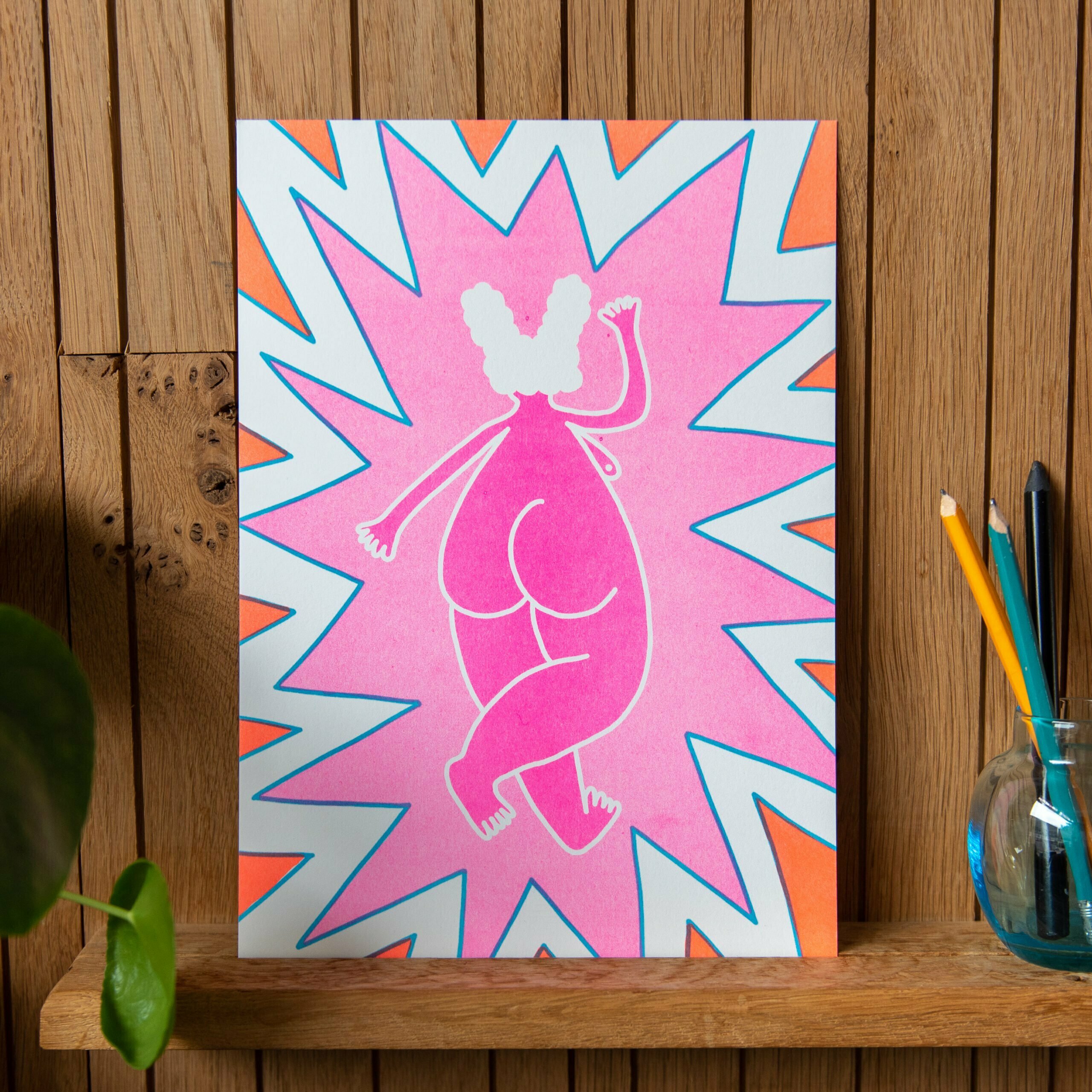 Powerful Babe risoprint - Image 2