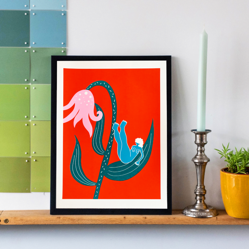 Wild & Free - Screenprint