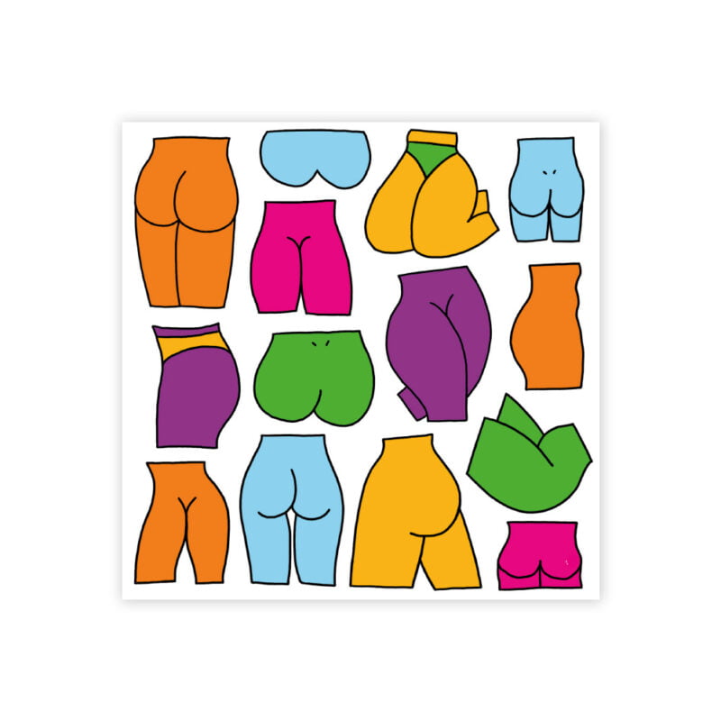 Booty Babes postcard