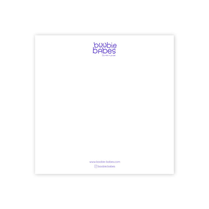 Yoga Babe postcard -  Purple - Image 2